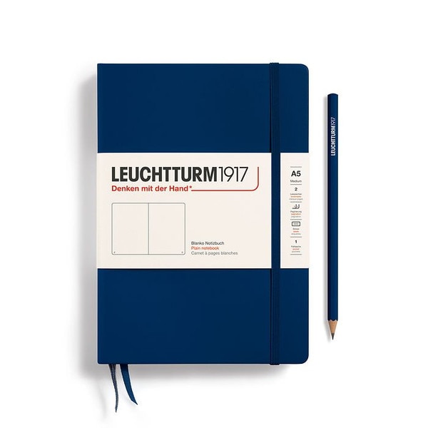 Leuchtturm 1917 Navy Plain